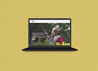 Webflow development for a social enterprise with custom code