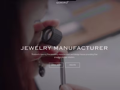 GEMORO - Thailand's leading fine jewellery manufacturer