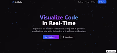 CodePulse – Interactive Code Visualization Platform