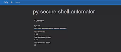 py-secure-shell-automator python package