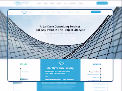 Vista Foundry - Webflow Development