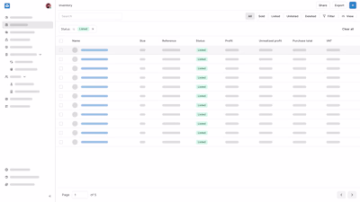 SaaS - Inventory Management & Data Provider for Resellers