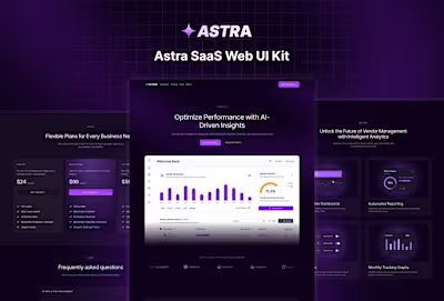 Astra - Web Design & Framer Development