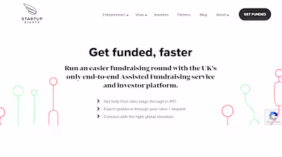 Startup Giants| Fundraising Platform|