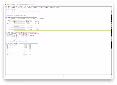 Terminaline: a real-time macOS system