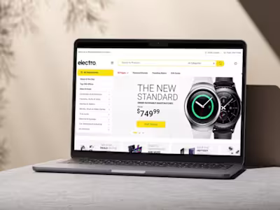 Test Automation | Electro Webshop