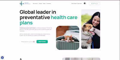 Global Provider of Bespoke Preventative Pet Health Plans for...
