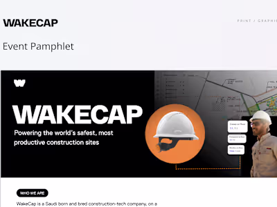 Wakecap Product Pamphlet