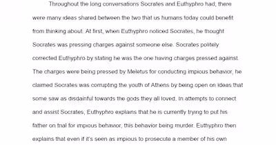 Dilemma in Euthyphro