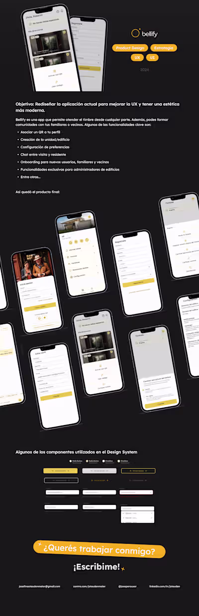 Product Design / Bellify