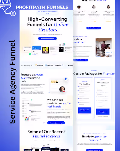 Done-for-You Funnel to Attract & Close High-Value Clients