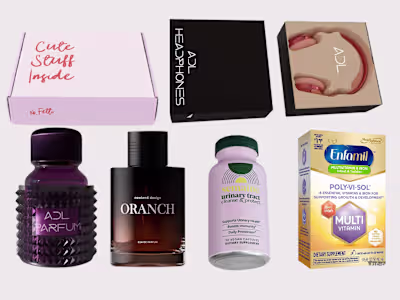 I will design mailer product box perfume bottle packaging label…