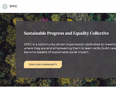 Sustainable Progress and Equality Collective