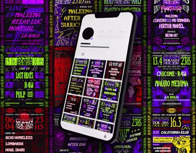 ORDEN DORADA | Social media content design