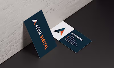 Logo and Business Card for a Digital Marketing Agency