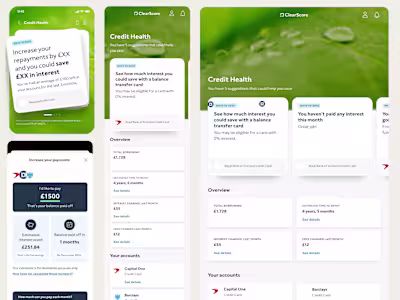 iOS, Android & Web App Design 