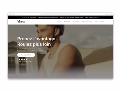 Voltrix – Premium E‑commerce Website