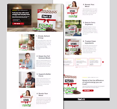 This listicle page to warms up cold traffics, turns clicks i...