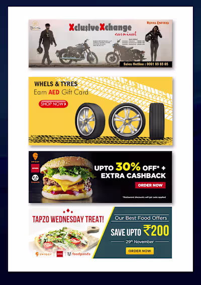 Banner design for DEF Organization