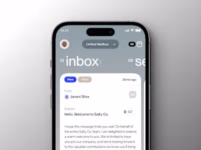 Interaction Based Email App