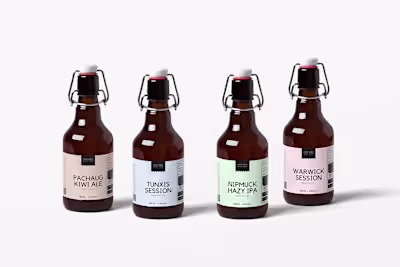 Happy Bones Brewing Co Branding & Packaging on Behance