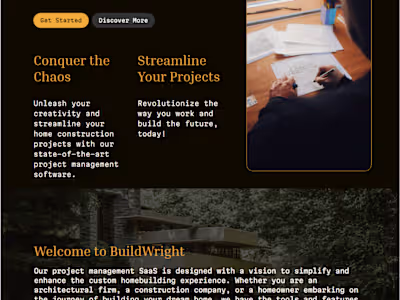 BuildWright Construction Project Management SaaS