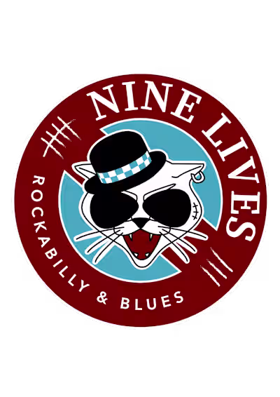 Logo Design for Nine Lives Music Band