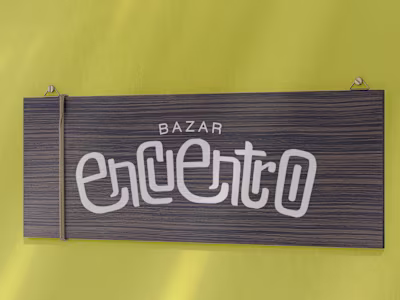 Bazar Encuentro - Branding