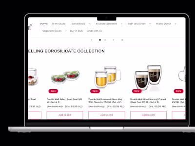 Shopify Store(E-commerce)