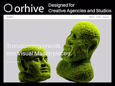 Orhive Framer Template