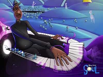 Pixar's Soul Album Cover Contest