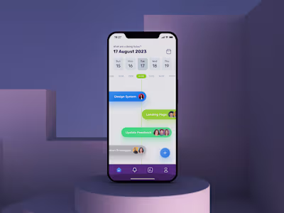 Calendar App Design :: Behance