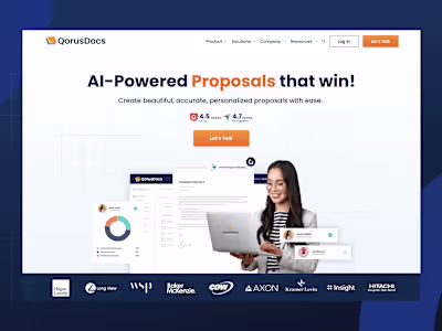 QorusDocs Brand & Web Refresh: A Goal-Driven Transformation