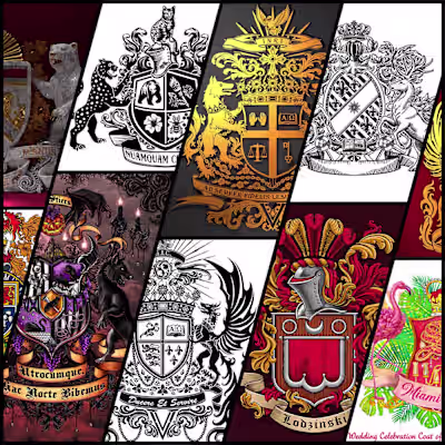 Custom Coat of Arms & Personalized Family Crests