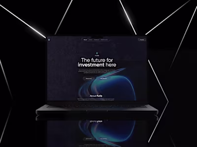 Web3 Website UI Design