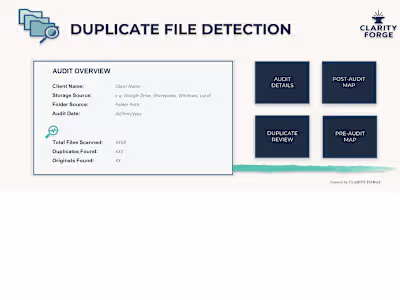 File Duplication Detection – Clean & Optimise Your Storage