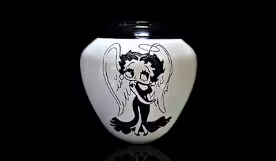 Betty Boop Cremation Urn