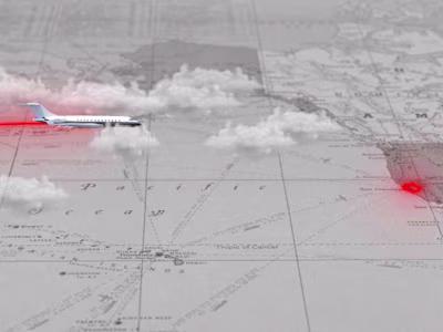 3D map Animation similar to Vox motion graphics.