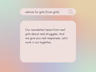 Advice Column - Newsletter