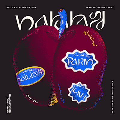 Dearlies, Our first typeface is here. Natura ID — modern, ad...