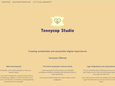 Tennycap.studio