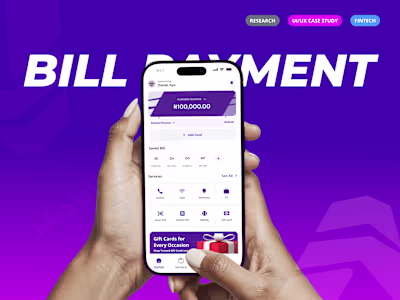 Viralbill: Web3 Bill Payment App — Design Case Study