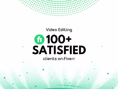 Built a 5🌟 Video Editing Business with 100+ Clients on Fiverr