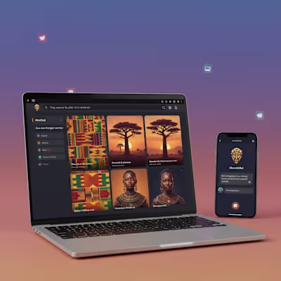 AfroChat - Generative AI Platform for African Users