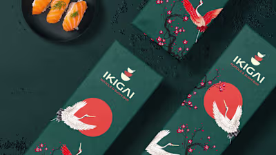 Branding & Identity Design - Japanese Themed Restaurant