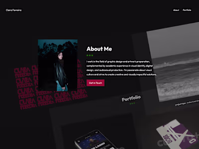 Clara Ferreira, a very talented