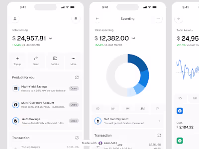 Private Fintech - iOS App