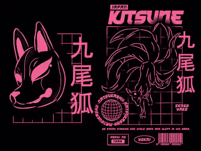 Cyberpunk Japanese Art