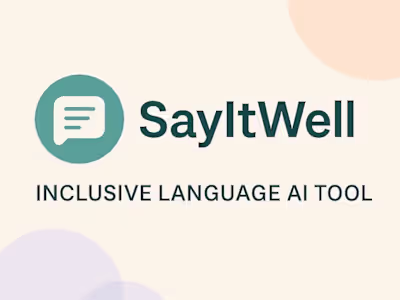 SayItWell – Inclusive Language AI Tool