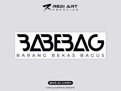 Design LogoBABEBAG Barang Bekas Bagus